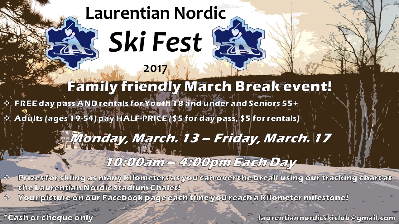 Laurentian Nordic Ski Fest 2017 photo